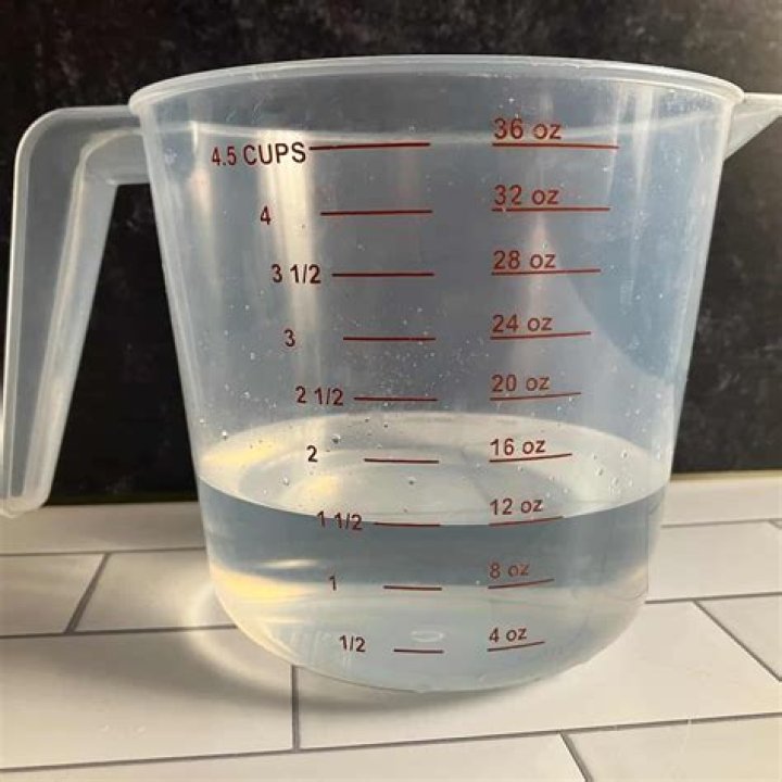 After adding $10$ cups of water to a container $1/8$ full, it becomes $3/4$ full. What is the volume of the container?