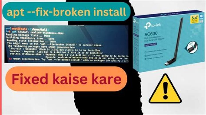 apt --fix-broken install not working