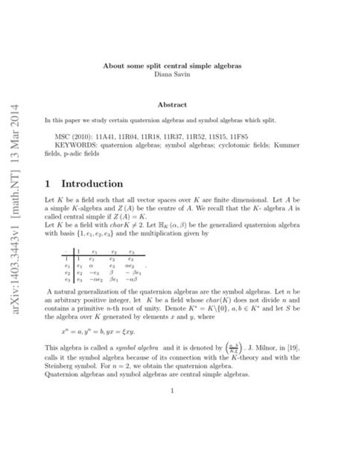 Are all central simple algebras unital?