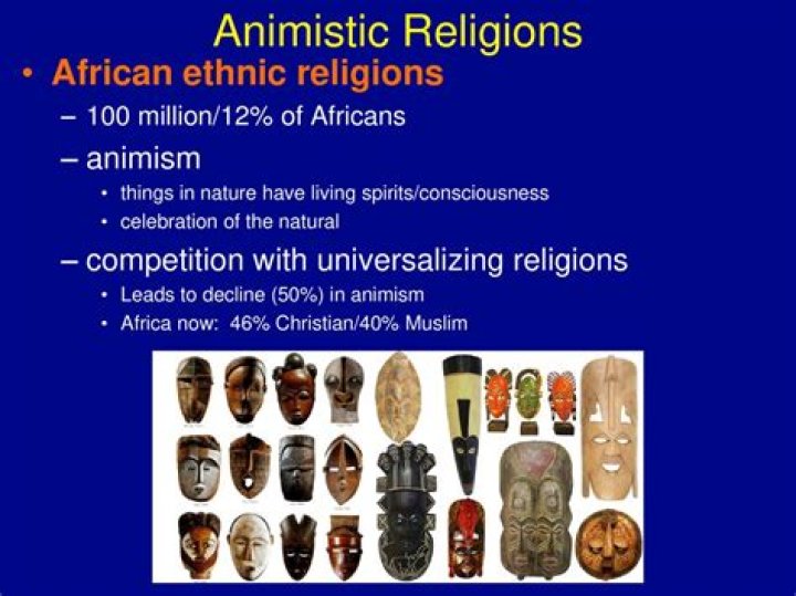 Are animism ethnic or universalizing?