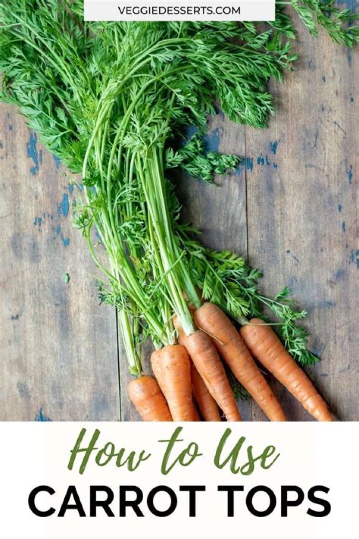 Are carrot tops edible?