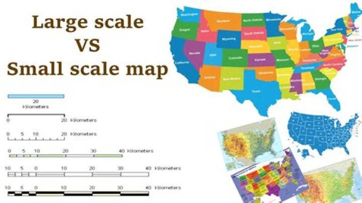 Are large scale and small scale maps?