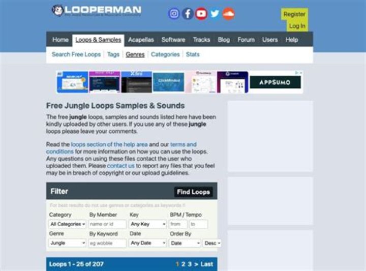 Are looperman samples royalty free?