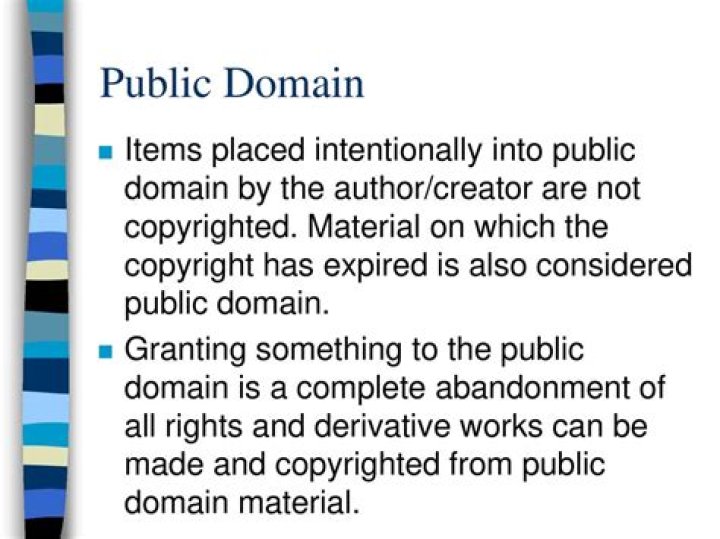 Are lullabies public domain?