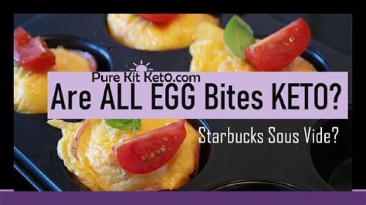 Are starbucks egg bites keto?