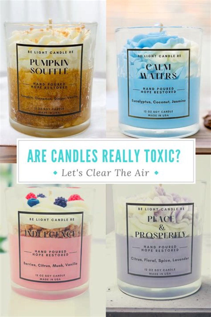 Are stearin candles toxic?