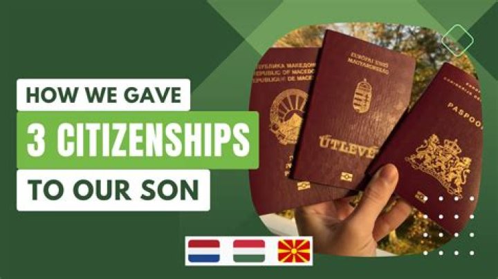 Are you allowed to have 3 citizenships?