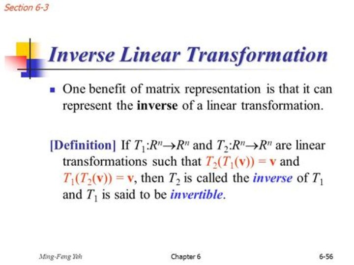 Basis for an invertible linear transformation