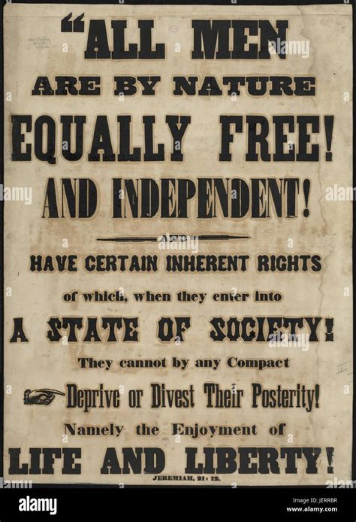By nature equally free and independent?