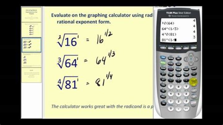 Calculate radical expression without a calculator