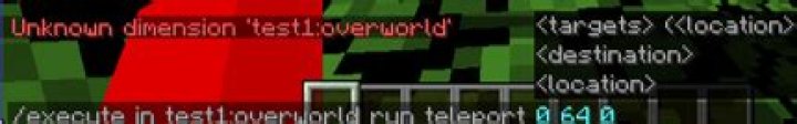 Can a custom dimension overwrite the overworld?