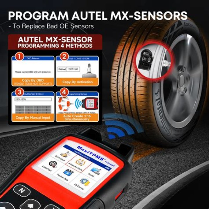 Can autel mx sensors be reprogrammed?