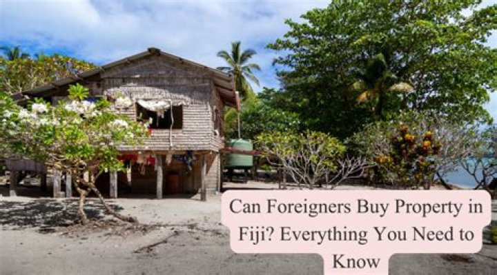 Can foreigners buy property in samoa?