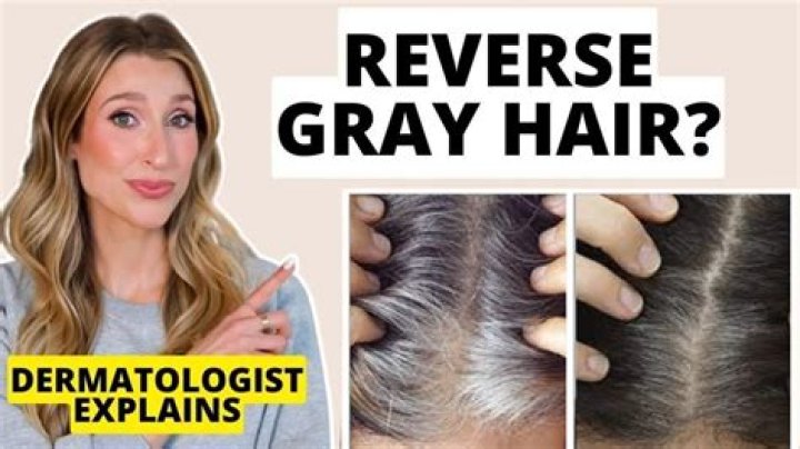 Can grey hair be reversed?