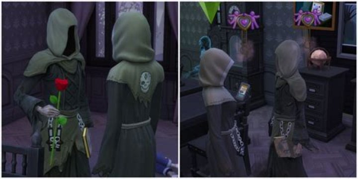 Can sims woohoo with the grim reaper?