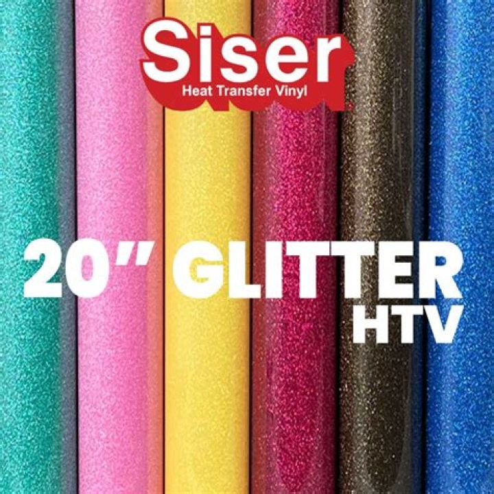 Can siser glitter htv be layered?