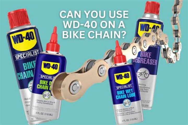 Can wd40 be used on bike chains?