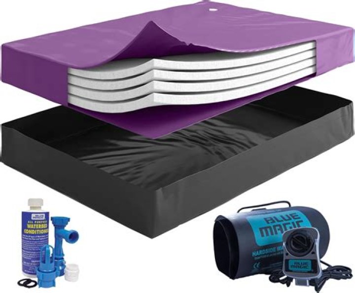Can you drain a waveless waterbed?
