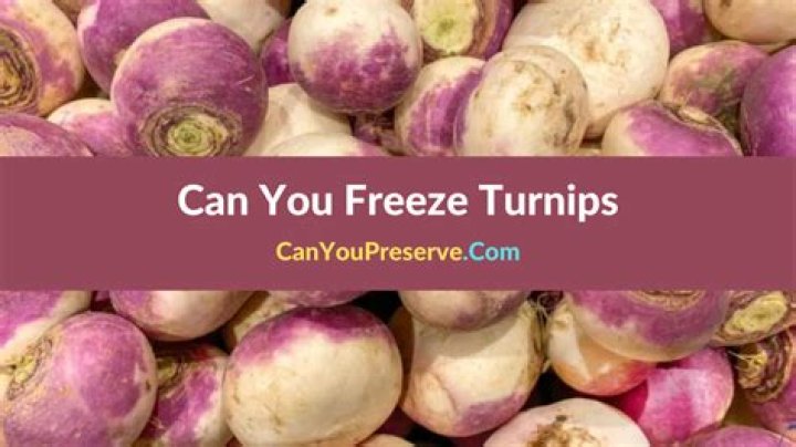 Can you revive turnips?
