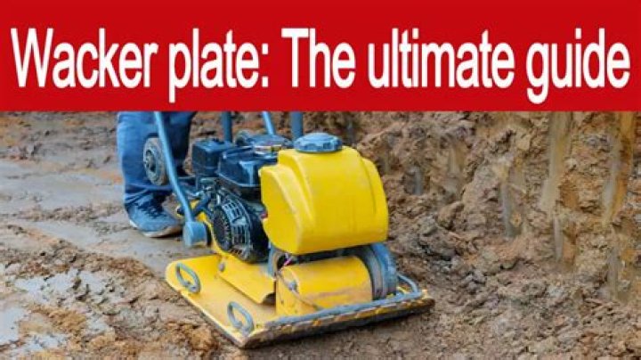 Can you wacker plate sand?