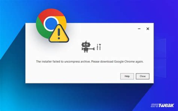 Cannot Install Google Chrome. How do I fix it?