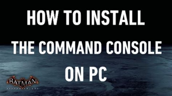 Console commands don't show up as letters, but as square symbols