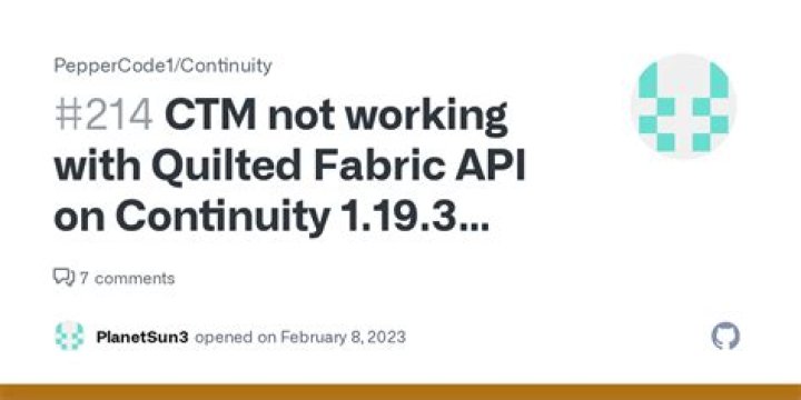 CTM Not working?
