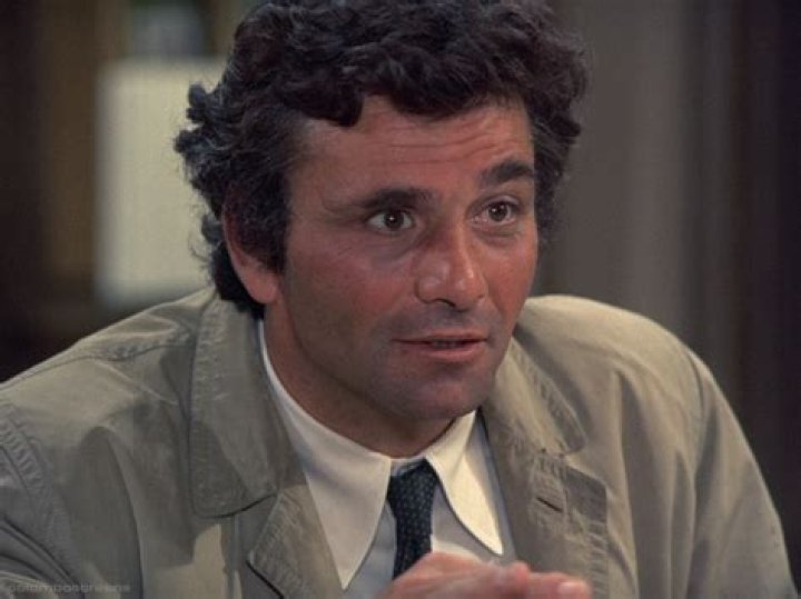Did peter falk have a glass eye?