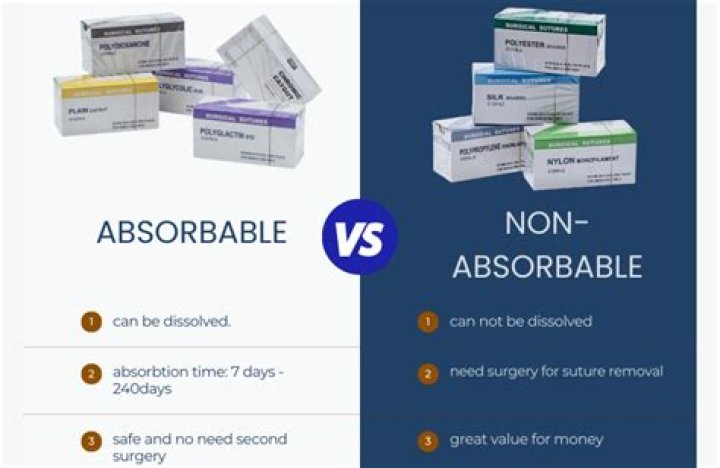 Do absorbable sutures always absorb?