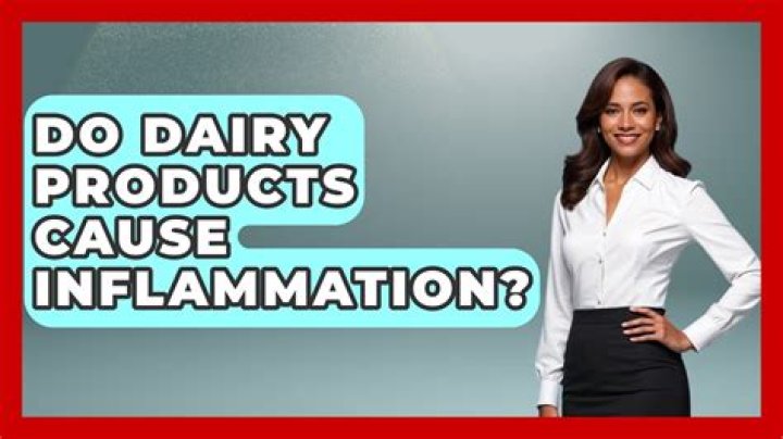 Do dairy products cause inflammation?