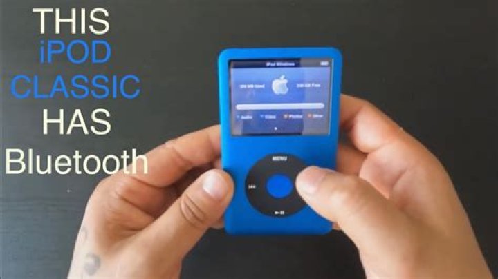 Do ipod classics have bluetooth?