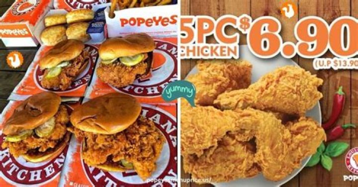 Do popeyes have any specials?