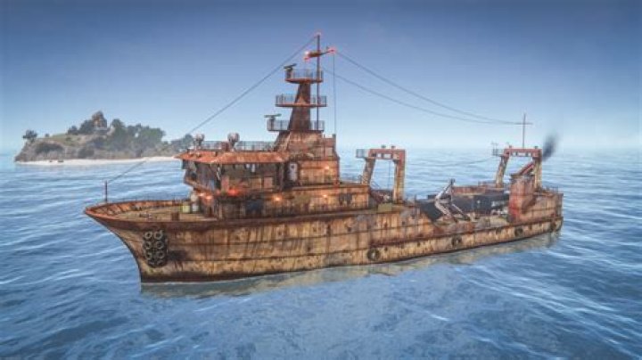 Do sunken ships rust?