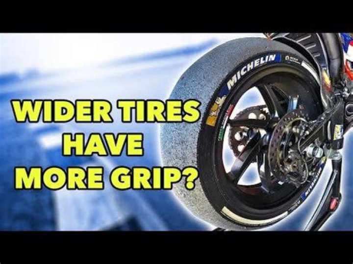 Do wider tires have more grip?