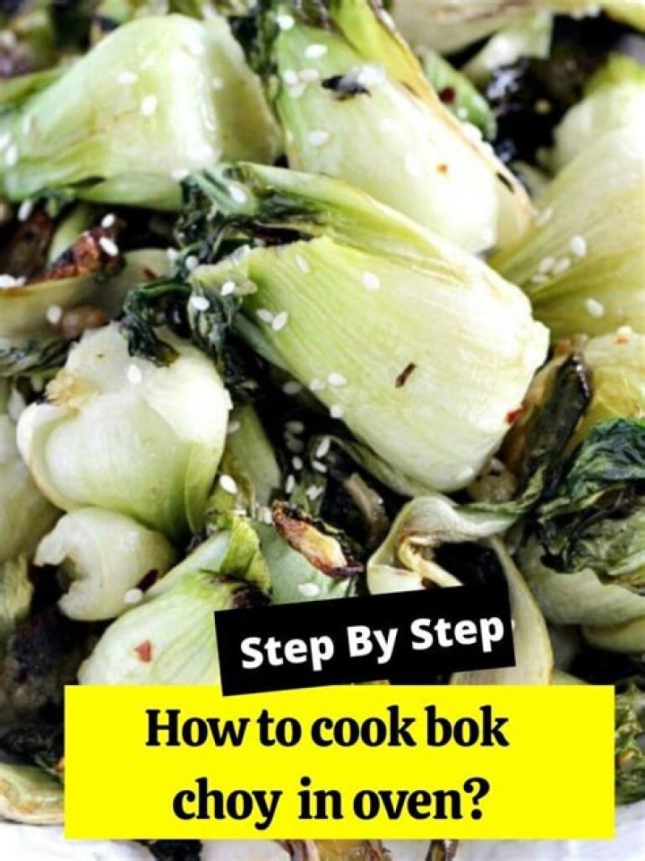 Do you have to cook bok choy?