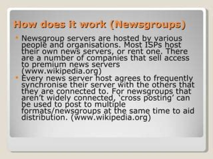 Does anyone use newsgroups anymore?