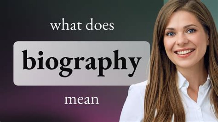 Does biography mean memoir?