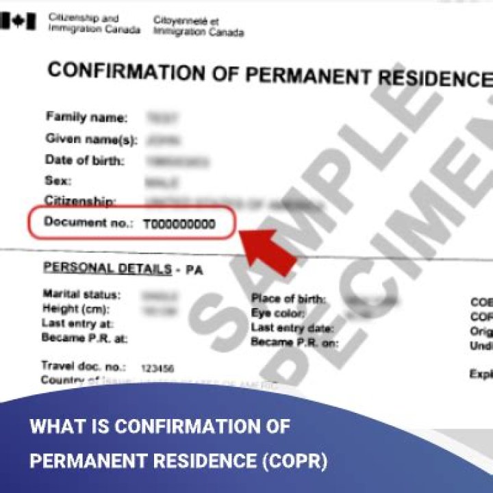 Does confirmation of permanent residence expire?