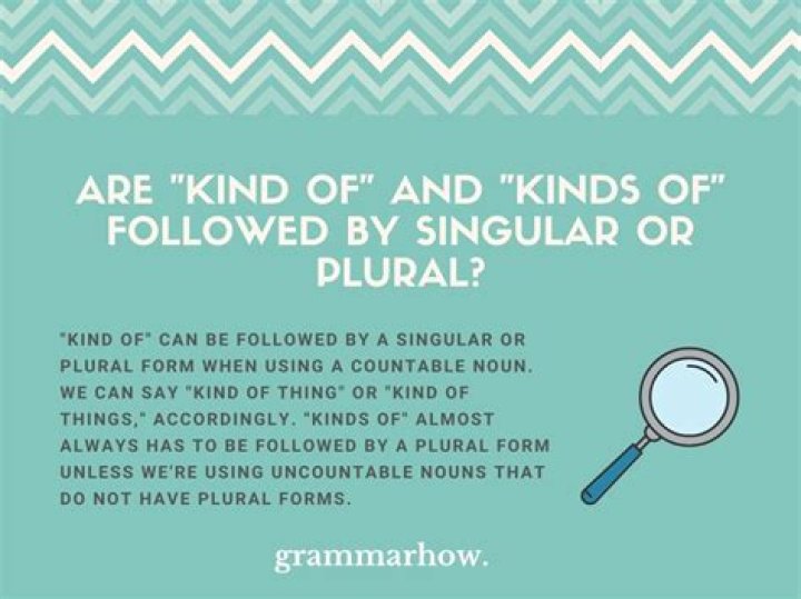 Does followed by singular or plural?