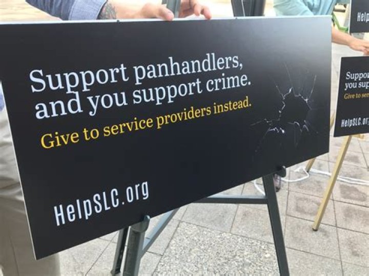 Does giving money to panhandlers help?