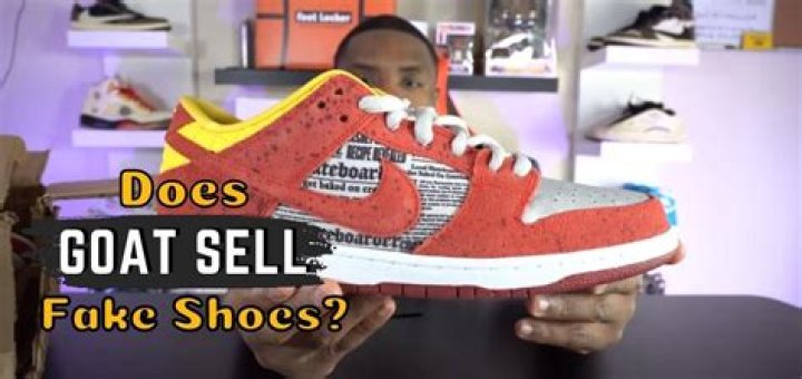 Does goat sell fake shoes?