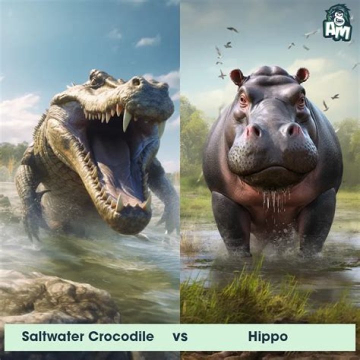 Does hippos kill crocodiles?