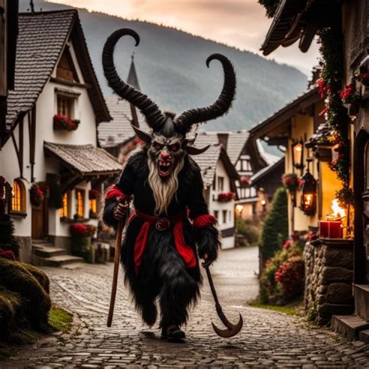 Does Krampus only appear in the winter?