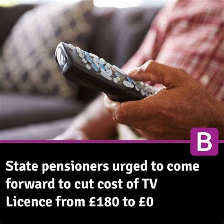 Does pensioners pay tv licence?