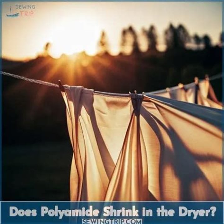 Does polyamide shrink in the dryer?