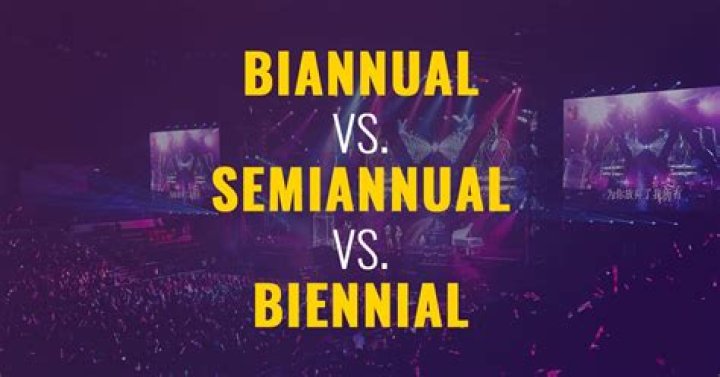 Does semiannual mean biannual?