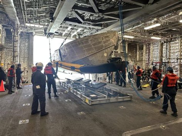 Does uss america have a well deck?