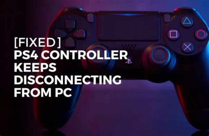 Dualshock4 keeps disconnecting from Windows 10