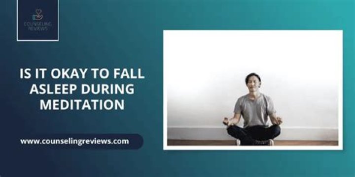 During meditation i fall asleep?