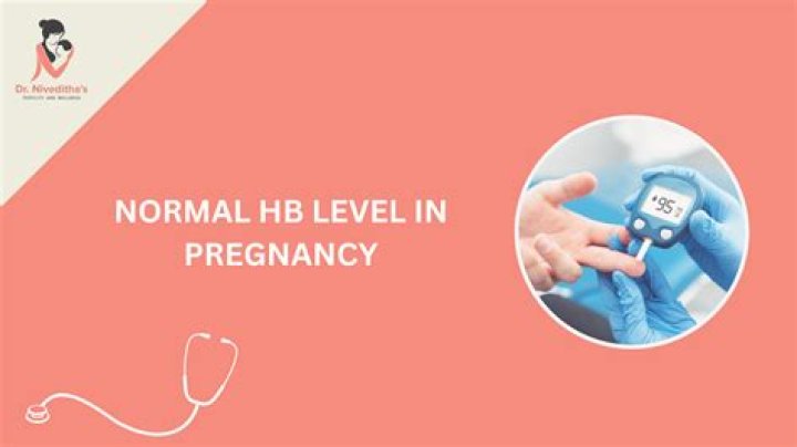 During pregnancy hb level?